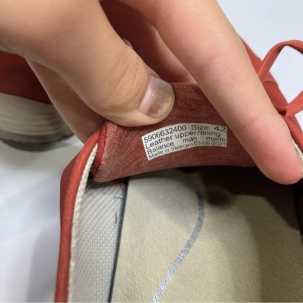 Dansko Leela nubuck‎ sneakers red size 42